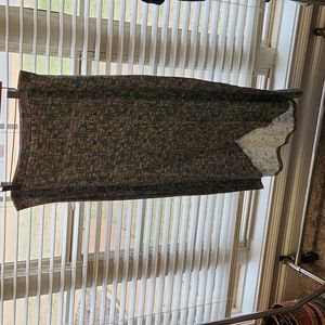 Mata Traders Organic Cotton Geometric Maxi Skirt